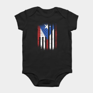 Puerto Rican American Baby Bodysuit